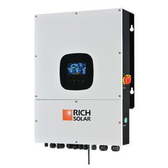 Rich Solar NOVA 12K PV Hybrid Inverter Solar Kit – 61.44 kWh Battery – SRx12-H12Kx1-NO