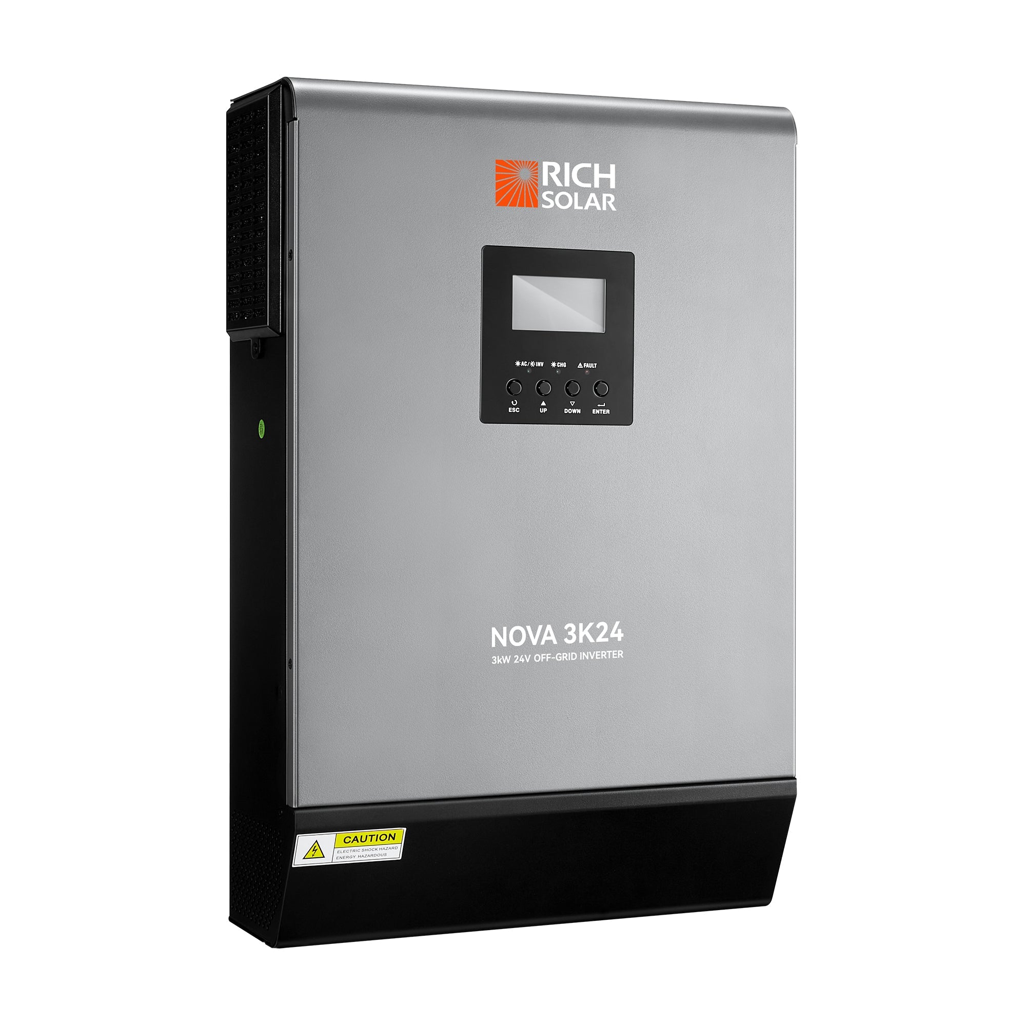 Rich Solar NOVA MAX 3K | 3000 Watt (3kW) 24 Volt Off-Grid Hybrid Solar Inverter RS-H3024