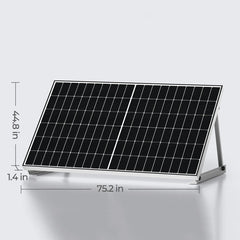 Renogy Bifacial 450W Monocrystalline Solar Panel – 2 Pack – RSP450DT-120x2