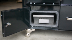 Margin Stoves Radiant View Wood Cookstove – Amish-Built Cast Iron Cook Stove