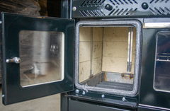 Margin Stoves Radiant View Wood Cookstove – Amish-Built Cast Iron Cook Stove