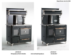 Margin Stoves Radiant View Wood Cookstove – Amish-Built Cast Iron Cook Stove