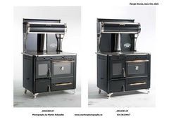 Margin Stoves Radiant View Wood Cookstove – Amish-Built Cast Iron Cook Stove