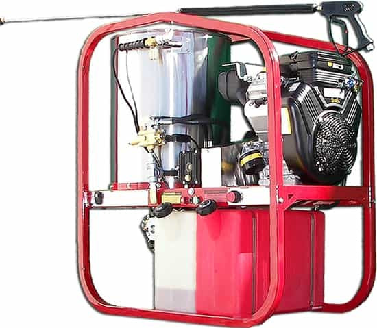 Hot2Go Hot Water Pressure Washer Skid 4000 PSI 5.0 GPM Vanguard 570cc Engine - SK40005VH