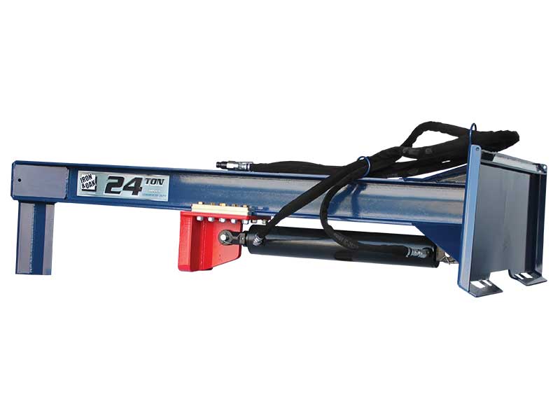 Iron & Oak 24-Ton Skid Steer Log Splitter – SMH2419