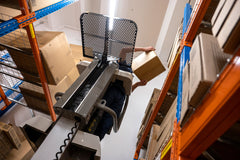 Bravi Platforms Sprint Order Picker, Driveable, 1 Man, 11-Ft. Platform Height, 45 Ah x4 Batteries - GPE211006