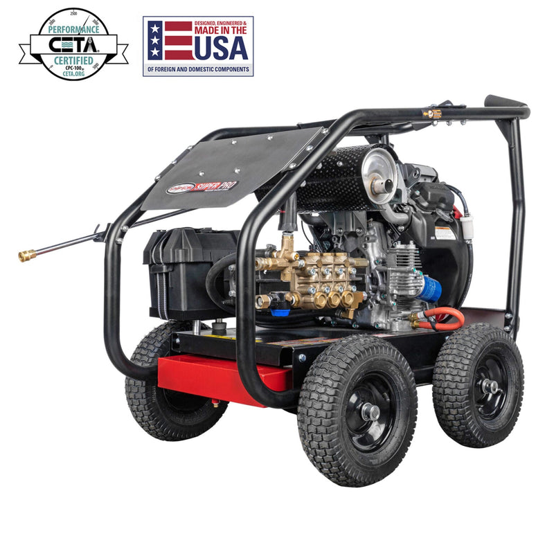 Simpson SuperPro Roll-Cage 3000 PSI Gas Pressure Washer - Honda GX690 Engine SRC3080243E