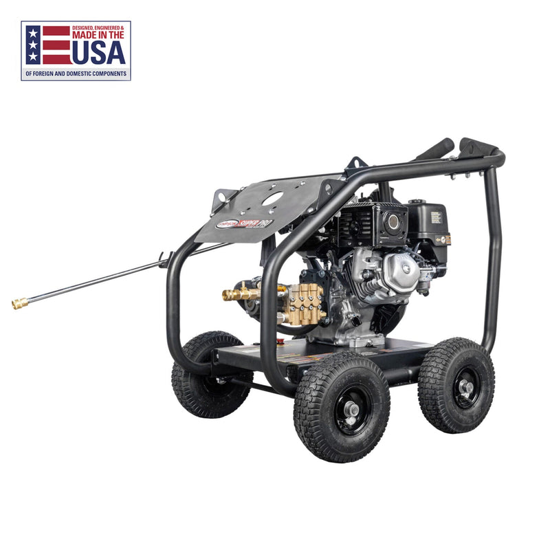 Simpson SuperPro Roll-Cage 4000 PSI Gas Pressure Washer - Honda GX270 Engine SRC4035212