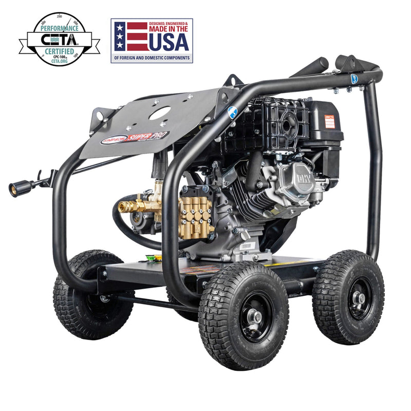 Simpson SuperPro Roll-Cage 4400 PSI Gas Pressure Washer - CRX420 Engine SRC4440112