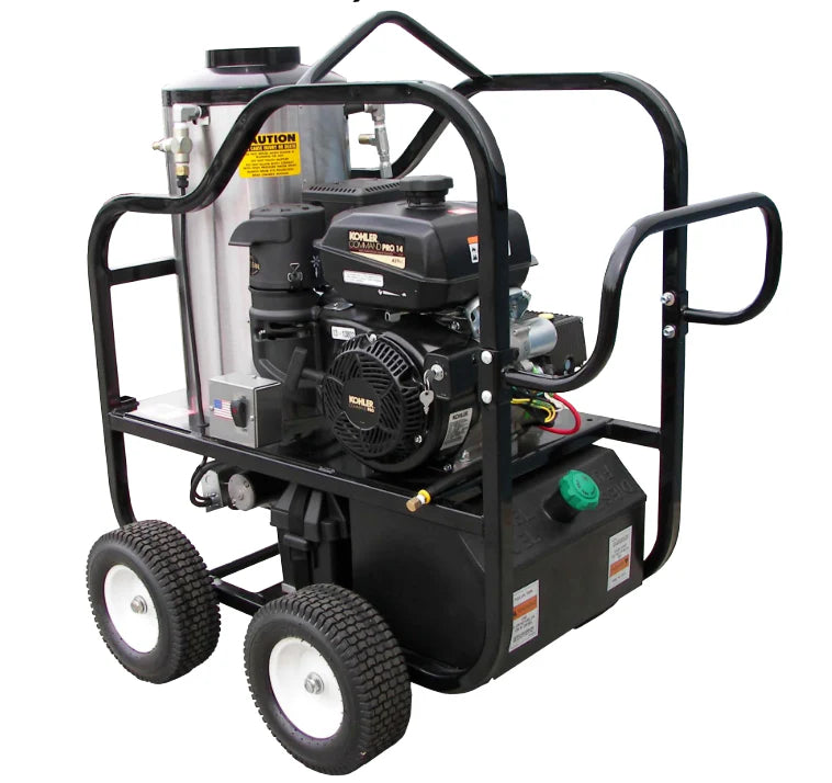 Pressure-Pro Hot Water Portable Pressure Washer 3200 PSI 4.0 GPM Kohler Diesel Engine - 4012-15G