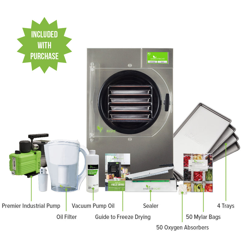 Harvest Right Small Home Pro Freeze Dryer Starter Kit N-HRFDSSS-PP