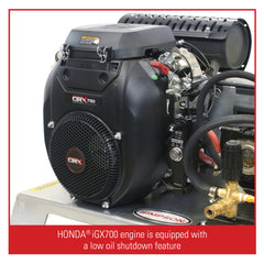 Simpson Truck Mount TM2810141E, 2800 PSI Gas Pressure Washer - CRX750 Engine - 65253