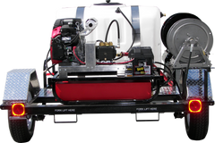 Pressure Pro Tow Pro Trailer HDC Pro V-Belt Gas Pressure Washer 5.5 GPM 3500 PSI 20 HP Honda/General Pump - TRHDCV5535HG