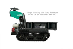 IMER Tracker 811 Gas Tracked Mini Dumper with Tipping Bucket & Self-Loading Shovel – 5105001