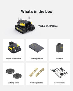 Yarbo Y40P Core with Robotic Leaf Blower Module – YARBO10P40