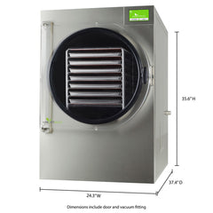 Harvest Right X-Large Home Pro Freeze Dryer Stainless Steel Starter Kit N-HRFDXLSS-PP