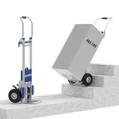 XSTO Motorized Electric Stair Climbing Hand Truck, 463 lb Capacity – ZW7210GC