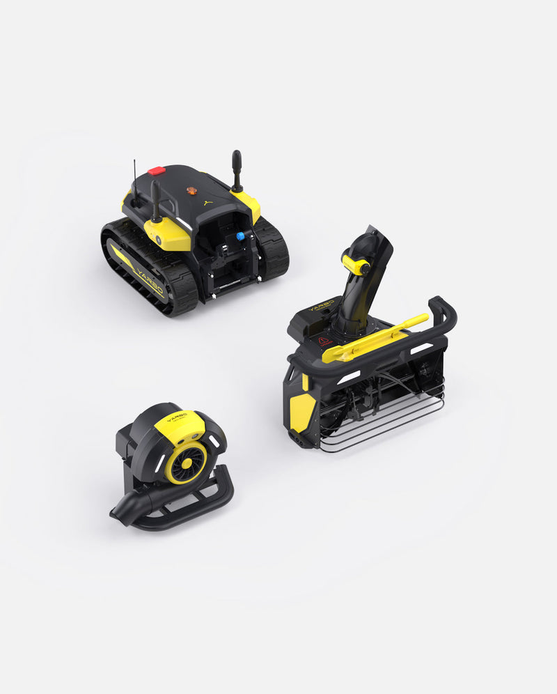 Yarbo Y40P Core with Snow Blower Gen 2 & Leaf Blower Modules – YARBO10P2040