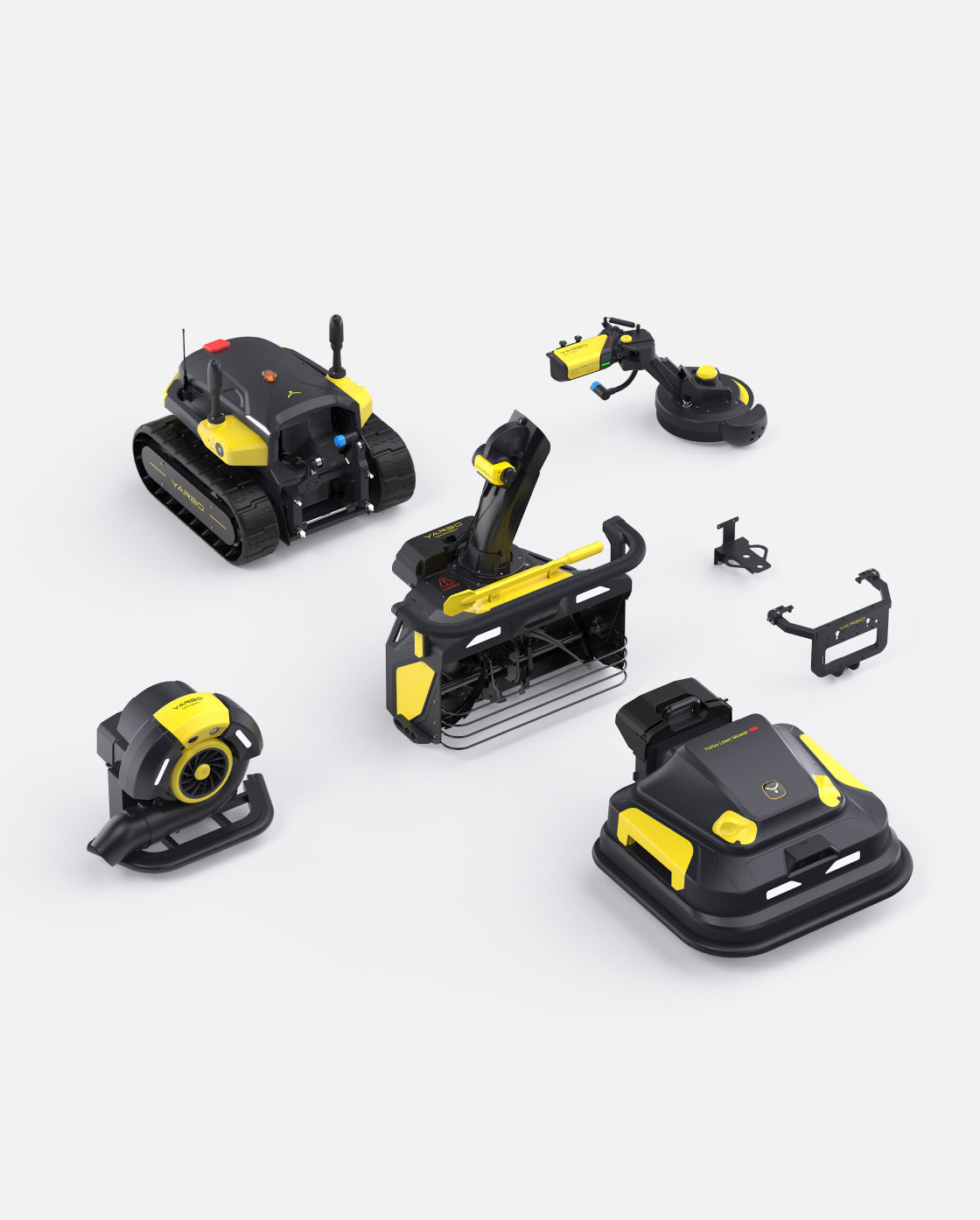 Yarbo Y40 Core with Snow Blower Gen 2, Lawn Mower Pro, Leaf Blower & Trimmer Modules – YARBO1020304060