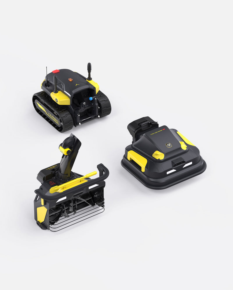 Yarbo Y40P Core with Snow Blower Gen 2 & Lawn Mower Pro Modules – YARBO10P2050
