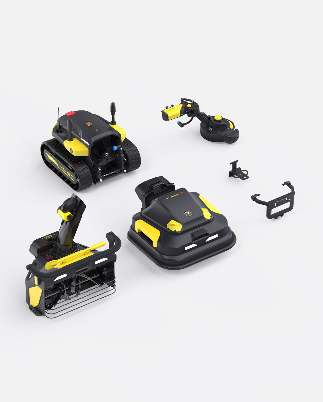 Yarbo Y40 Core with Snow Blower Gen 2, Lawn Mower Pro & Trimmer Modules – YARBO10203060
