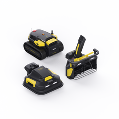 Yarbo Snow Blower & Lawn Mower – Dual-Module Robotic Outdoor Bundle (Core + 2 Modules)