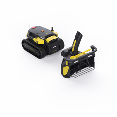 Yarbo Snow Blower & Lawn Mower – Dual-Module Robotic Outdoor Bundle (Core + 2 Modules)