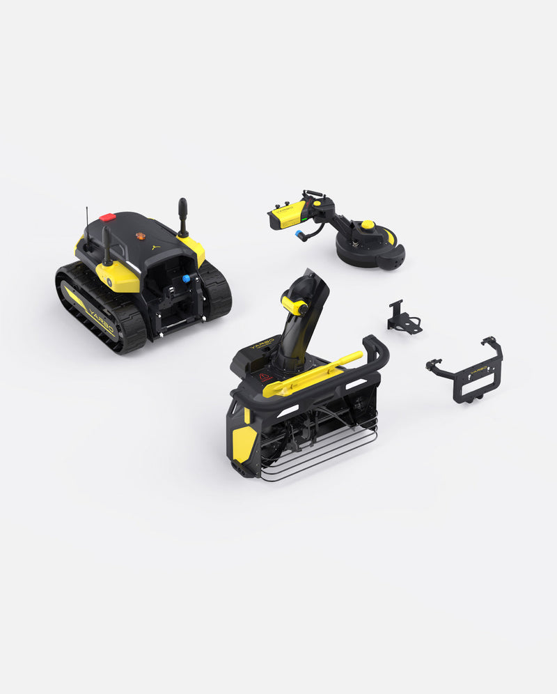 Yarbo Y40P Core with Snow Blower Gen 2 & Trimmer Modules – YARBO10P2060