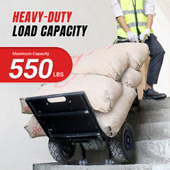 XSTO Motorized Electric Stair Climbing Hand Truck, 550 lb Capacity – ZW4250