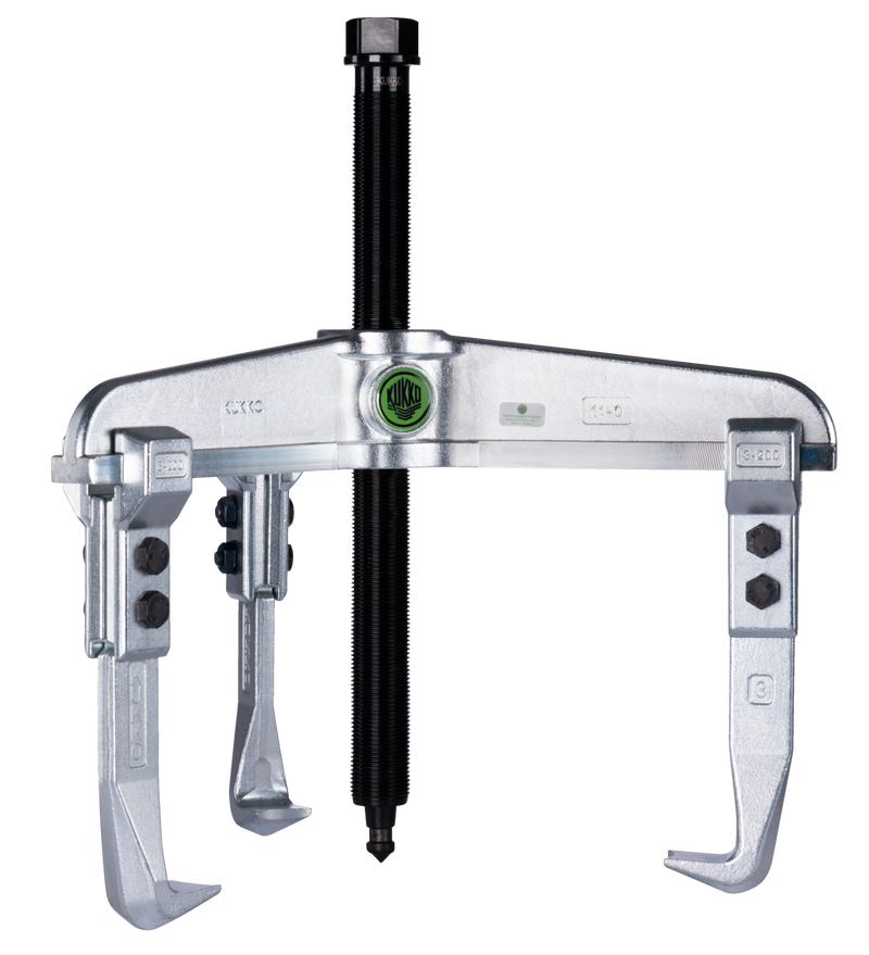 Kukko 3-Jaw Universal Puller, Extra Strong with 400 mm Reach, 520 mm Spread – 11‑1‑A4