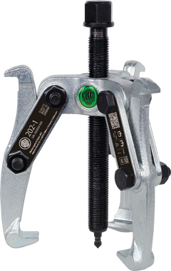 Kukko Adjustable 2‑Jaw Tab Puller with Extended Reach for Thin Flanges – 202‑1