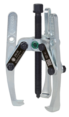 Kukko 3‑Jaw Universal Puller with Swiveling Adjustable Jaws (0–100 mm Spread, 100 mm Reach) – 206‑00