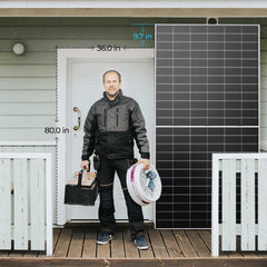 Renogy Bifacial 590 Watt N-Type Monocrystalline Solar Panel – 10 Pack – RSP590DCT-144x10