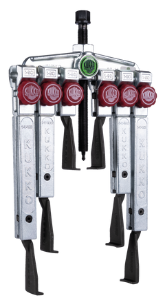 Kukko 2-Jaw Universal Puller Set, Narrow, Quick-Adjust Jaws with Extended 400 mm Reach - 20-30+SP
