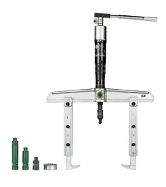 Kukko 2-Jaw Universal Puller with Hydraulic Spindle – 0-350 mm Spread, 210 mm Reach - 20-30-H