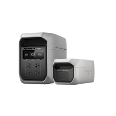 EcoFlow DELTA 3 Max Plus Portable Power Station with Extra Battery – D3MP-EB