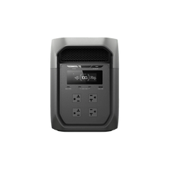 EcoFlow DELTA 3 Max Portable Power Station with 220W Solar Panel (Gray) – D3M-220W-G