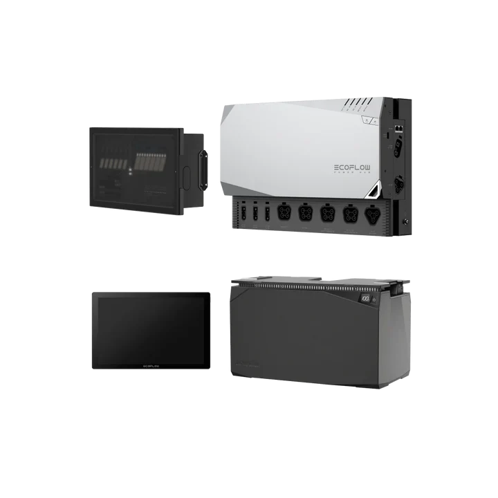 EcoFlow, Power Kits 5kVA 48V Power System, 5kVA Inverter + Up to 45kWh LFP Battery Storage - EFMM305-AutoKit-US