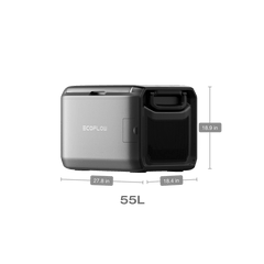 EcoFlow Glacier Classic 55L Portable Fridge Freezer - EFGLACIER55L-US-NBOX