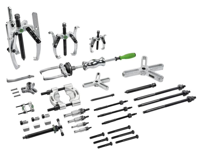Kukko Puller Set with Sliding Hammer, 38-piece - 224-675