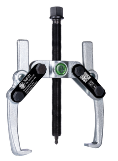 Kukko 2‑Jaw Tab Puller with Oscillating & Height‑Adjustable Jaws, 140 mm Spread & 100 mm Reach – 208‑01