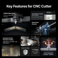 XTool MetalFab 1200W All-in-One Bundle – P1030673-P5010442-P0101000131