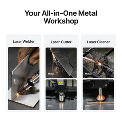 XTool MetalFab 1200W All-in-One Bundle – P1030673-P5010442-P0101000131