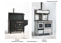 Margin Stoves Radiant View Wood Cookstove – Amish-Built Cast Iron Cook Stove