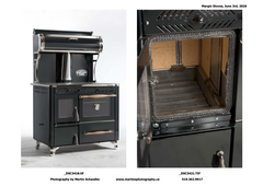 Margin Stoves Radiant View Wood Cookstove – Amish-Built Cast Iron Cook Stove