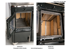 Margin Stoves Radiant View Wood Cookstove – Amish-Built Cast Iron Cook Stove