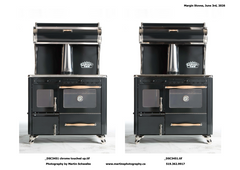 Margin Stoves Radiant View Wood Cookstove – Amish-Built Cast Iron Cook Stove